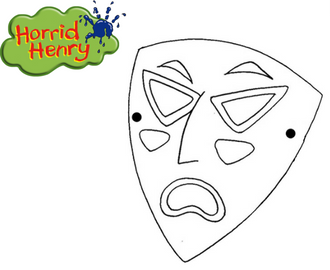 Fellowes Idea Centre Ideas For Home Horrid Henry Horrid Henry Mask